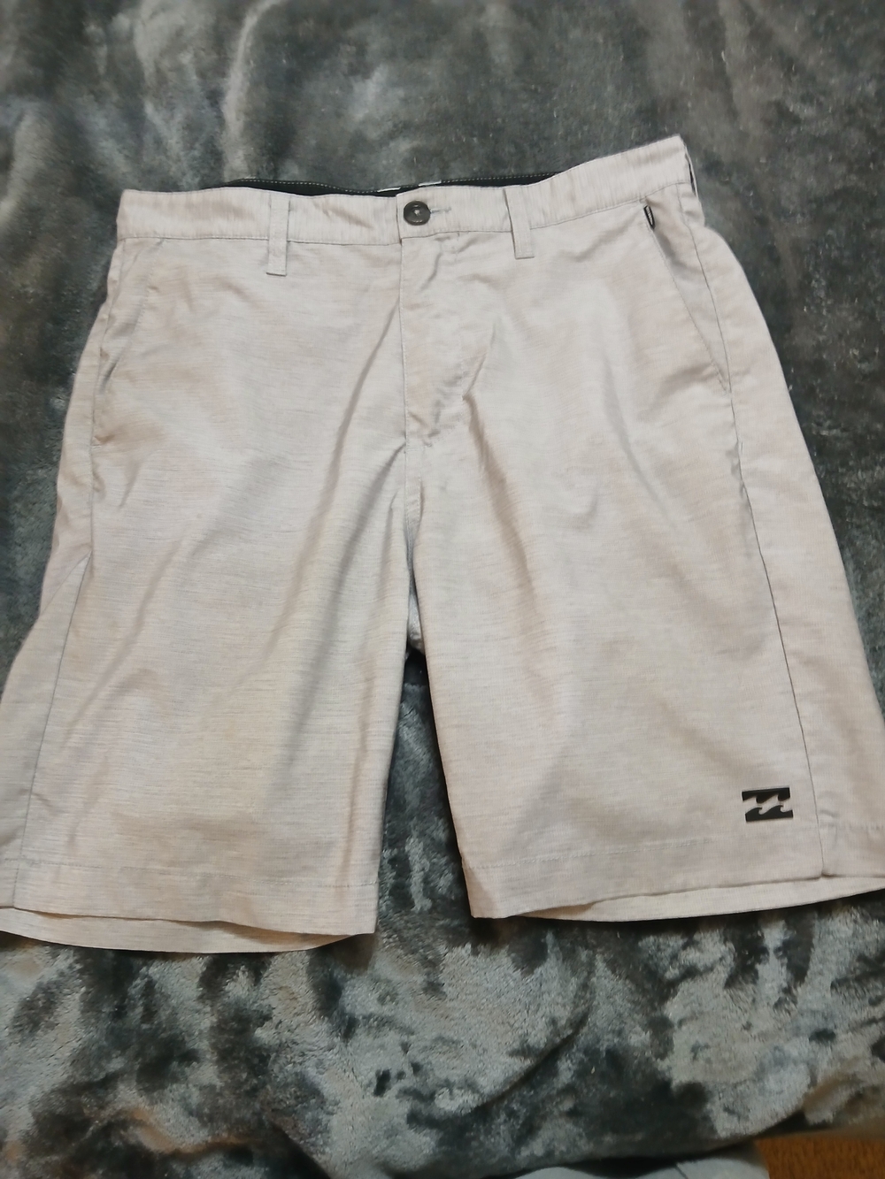 Billabong Men's Light Gray Performance Shorts